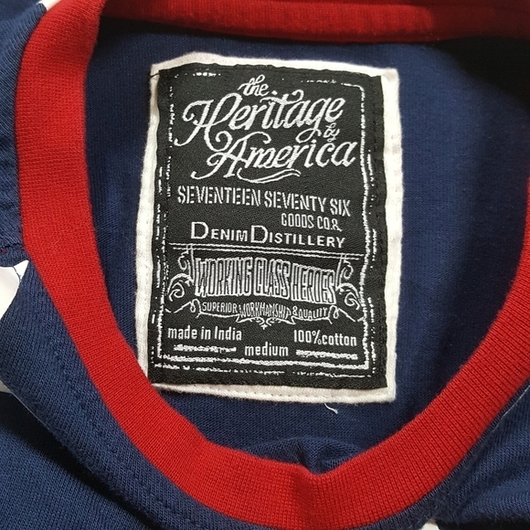 The Heritage by America Red, White, & Blue Tee - Picture 5 of 9
